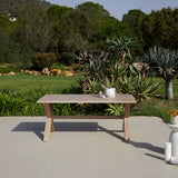 Charlotte 6 Seater Wooden Garden Dining Table - Laura James 