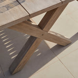 Charlotte 6 Seater Wooden Garden Dining Set with  Shiro - Laura James 