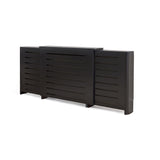 Asha Adjustable Radiator Cover - Jet Black - Laura James 
