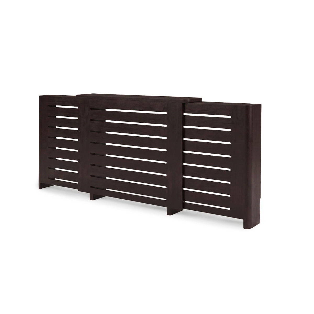 Asha Adjustable Radiator Cover - Coffee Brown - Laura James 