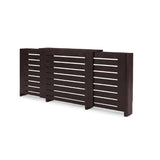Asha Adjustable Radiator Cover - Coffee Brown - Laura James 