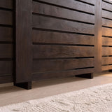 Asha Adjustable Radiator Cover - Coffee Brown - Laura James 