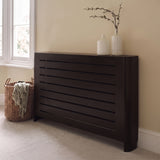 Asha Large Radiator Cover - Coffee Brown - Laura James 