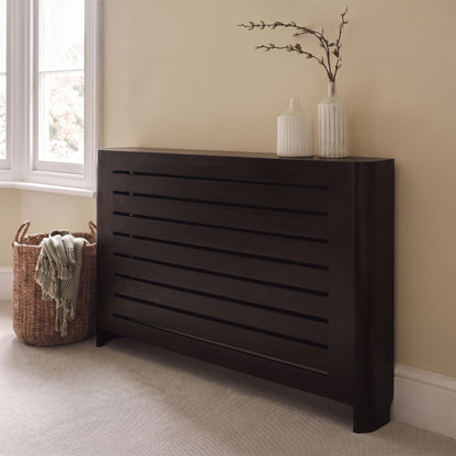 Asha Large Radiator Cover - Coffee Brown - Laura James 