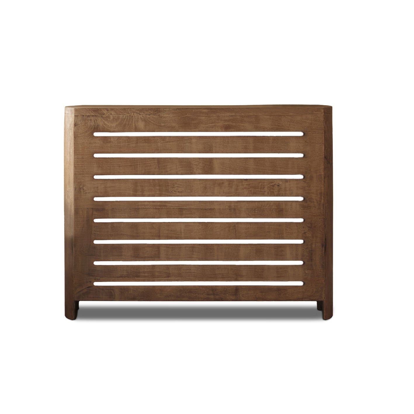 Asha Medium Radiator Cover - Almond Brown - Laura James 