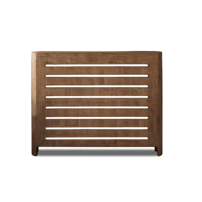 Asha Medium Radiator Cover - Almond Brown - Laura James 