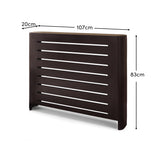 Asha Medium Radiator Cover - Coffee Brown - Laura James 