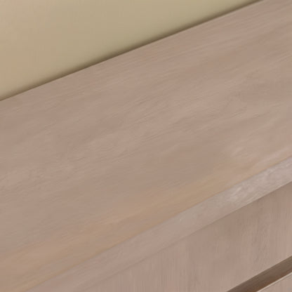 Asha Small Radiator Cover - Chalked Mango Wood - Laura James 