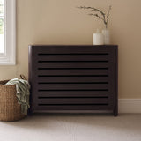Asha Medium Radiator Cover - Coffee Brown - Laura James 