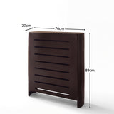 Asha Large Radiator Cover - Coffee Brown - Laura James 