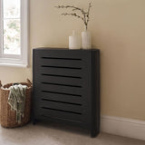 Asha Small Radiator Cover - Jet Black - Laura James 