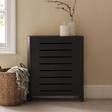 Asha Small Radiator Cover - Jet Black - Laura James 