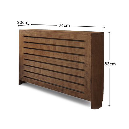 Asha Large Radiator Cover - Almond Brown - Laura James 