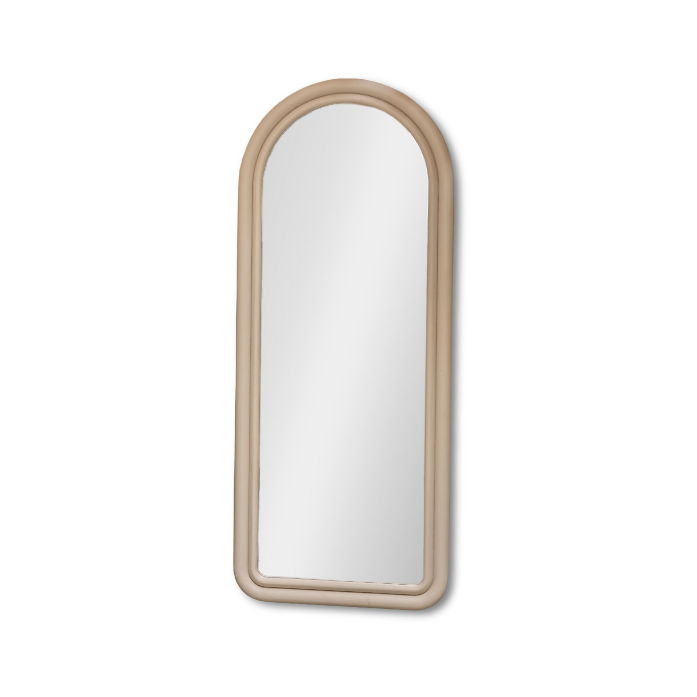 Ashridge 170x70cm Arch Long Wall Mirror - Oatmeal - Laura James 