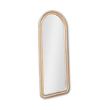 Ashridge 170x70cm Arch Wall Mirror - Whitewash - Laura James 