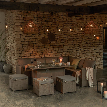 Carnaby 10 Bulb Outdoor String Lights - Extension Kit - Beehive Bulb - Laura James