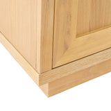 Astrid 3 Door Large Sideboard - Whitewash Oak - Laura James