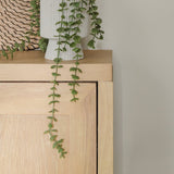 Astrid 2 Door Small Sideboard - Whitewash Oak - Laura James