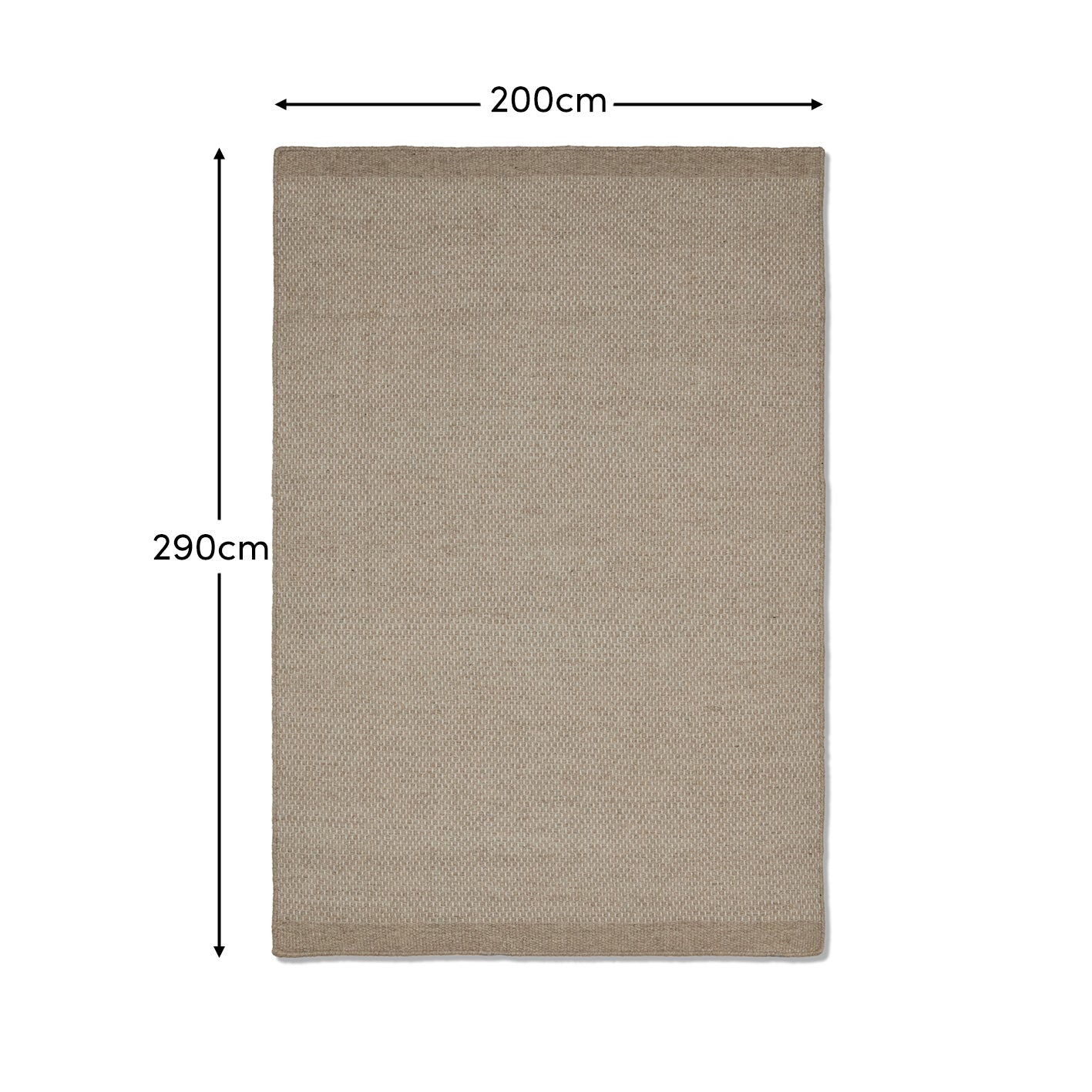 Atcham Sand Large Wool Rug - Laura James