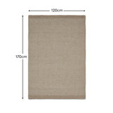 Atcham Sand Small Wool Rug - Laura James