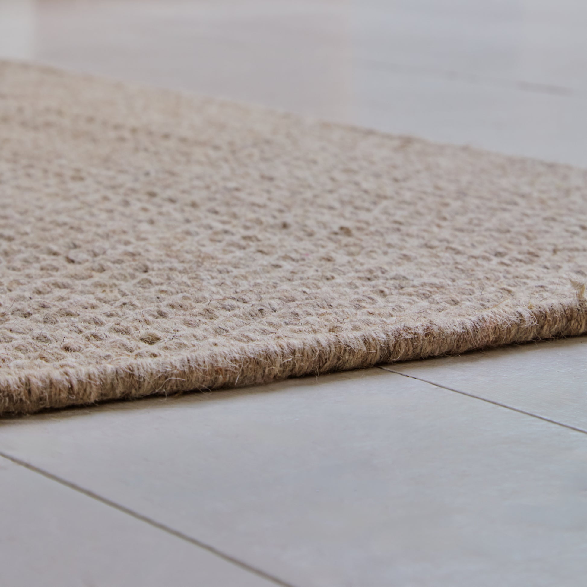 Atcham Sand Small Wool Rug - Laura James