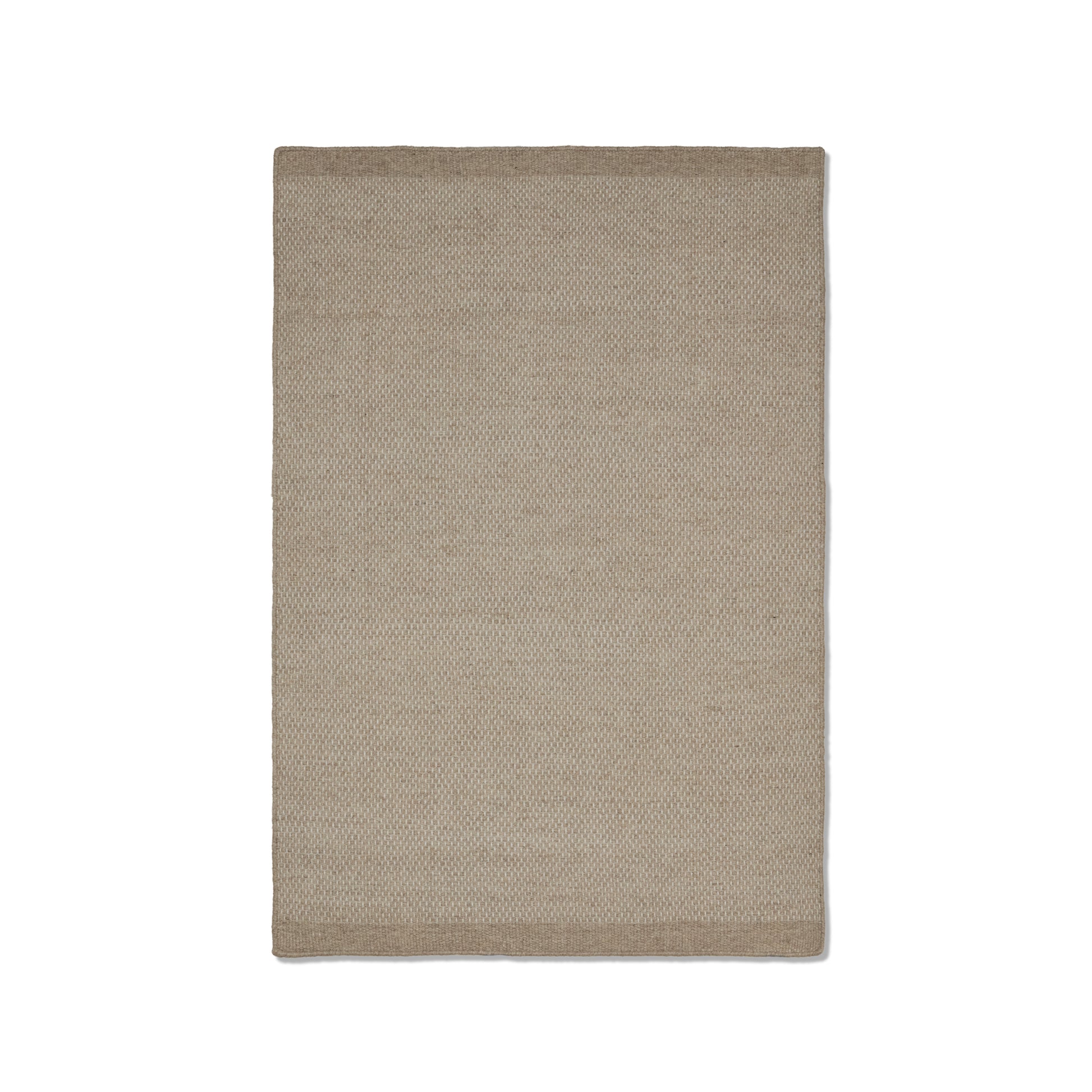 Atcham Medium Sand Wool Rug - Laura James