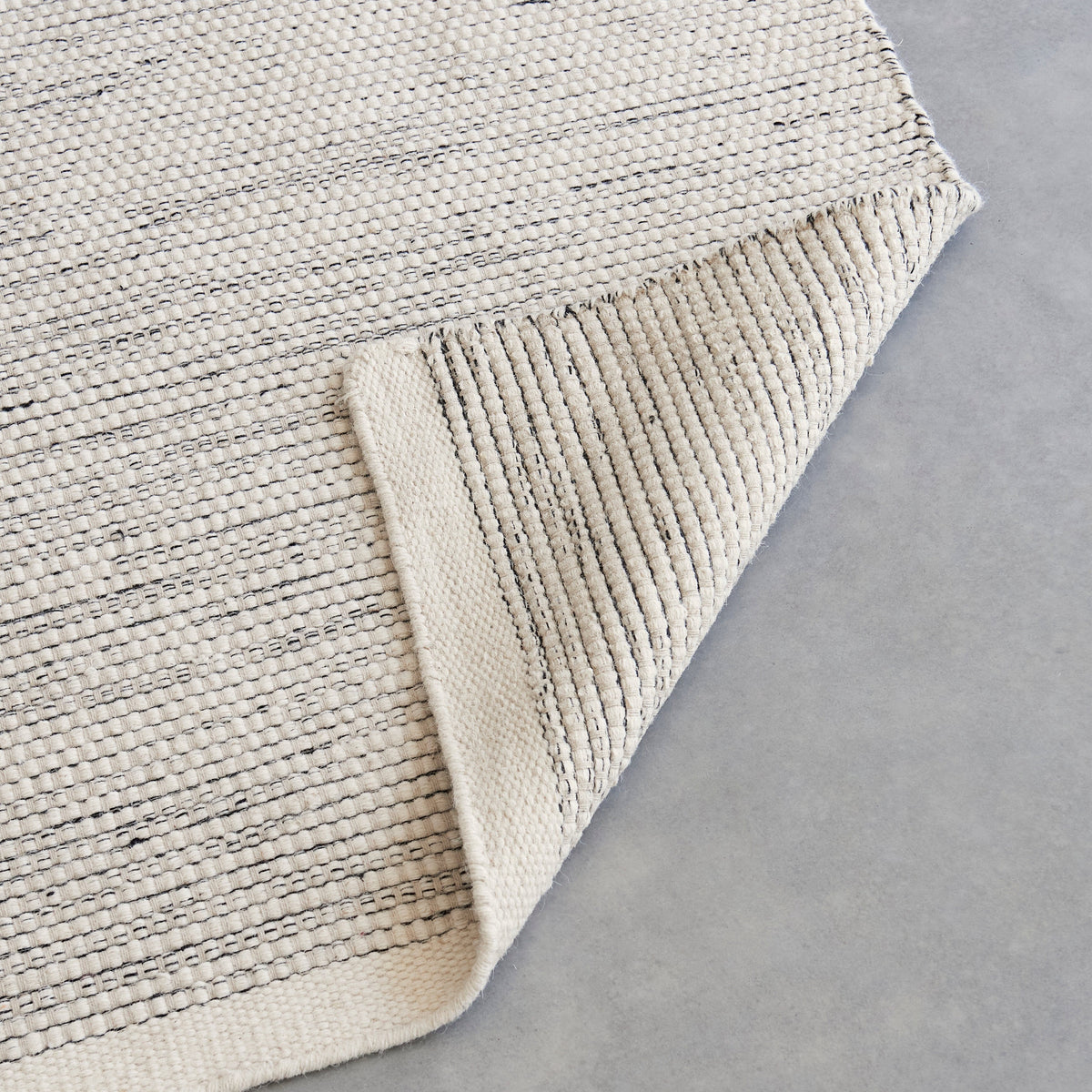 Atcham Clay Marl Wool with Cotton Rug - 200x290cm - Laura James
