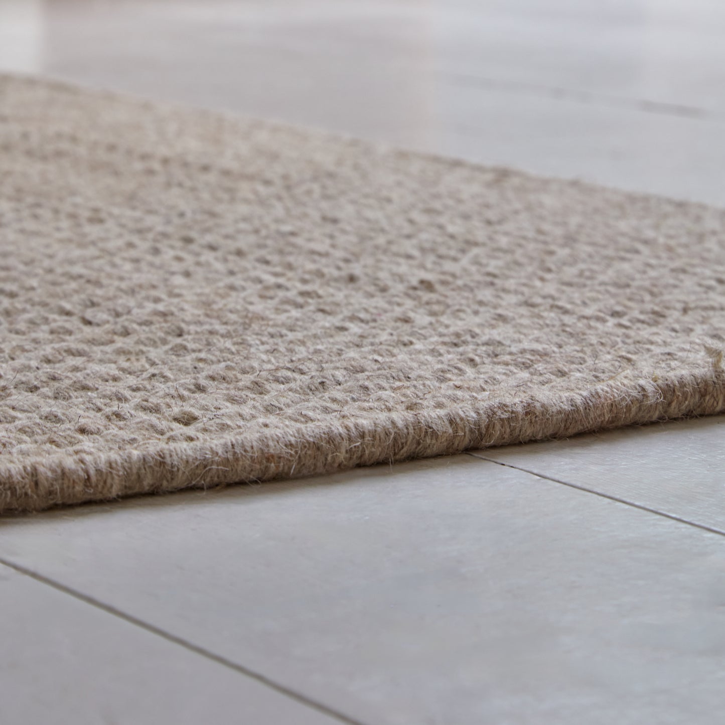 Atcham Sand Large Wool Rug - Laura James