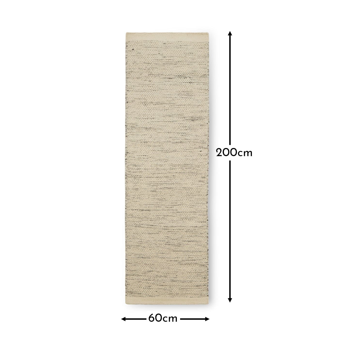 Atcham Clay Marl Runner Rug - 200x60cm - Laura James 