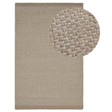 Atcham 300x400cm Wool/Cotton Rug - Sand - Laura James 