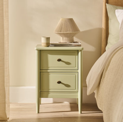 Aubrey_40cm_2_Drawer_Bedside_Table_Pistachio_Green-1 - Laura James