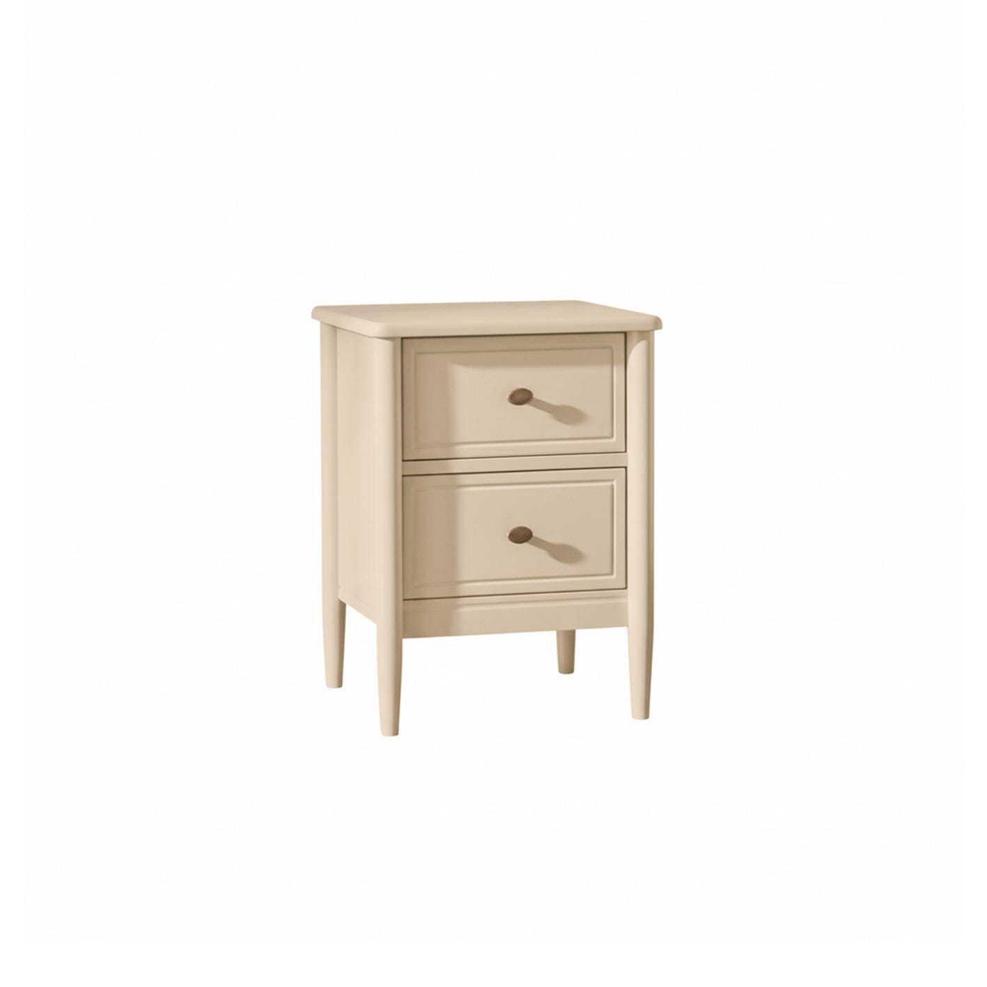Aubrey Driftwood 2 Drawer Bedside Table - Laura James