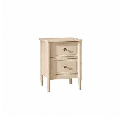 Aubrey Driftwood 2 Drawer Bedside Table - Laura James