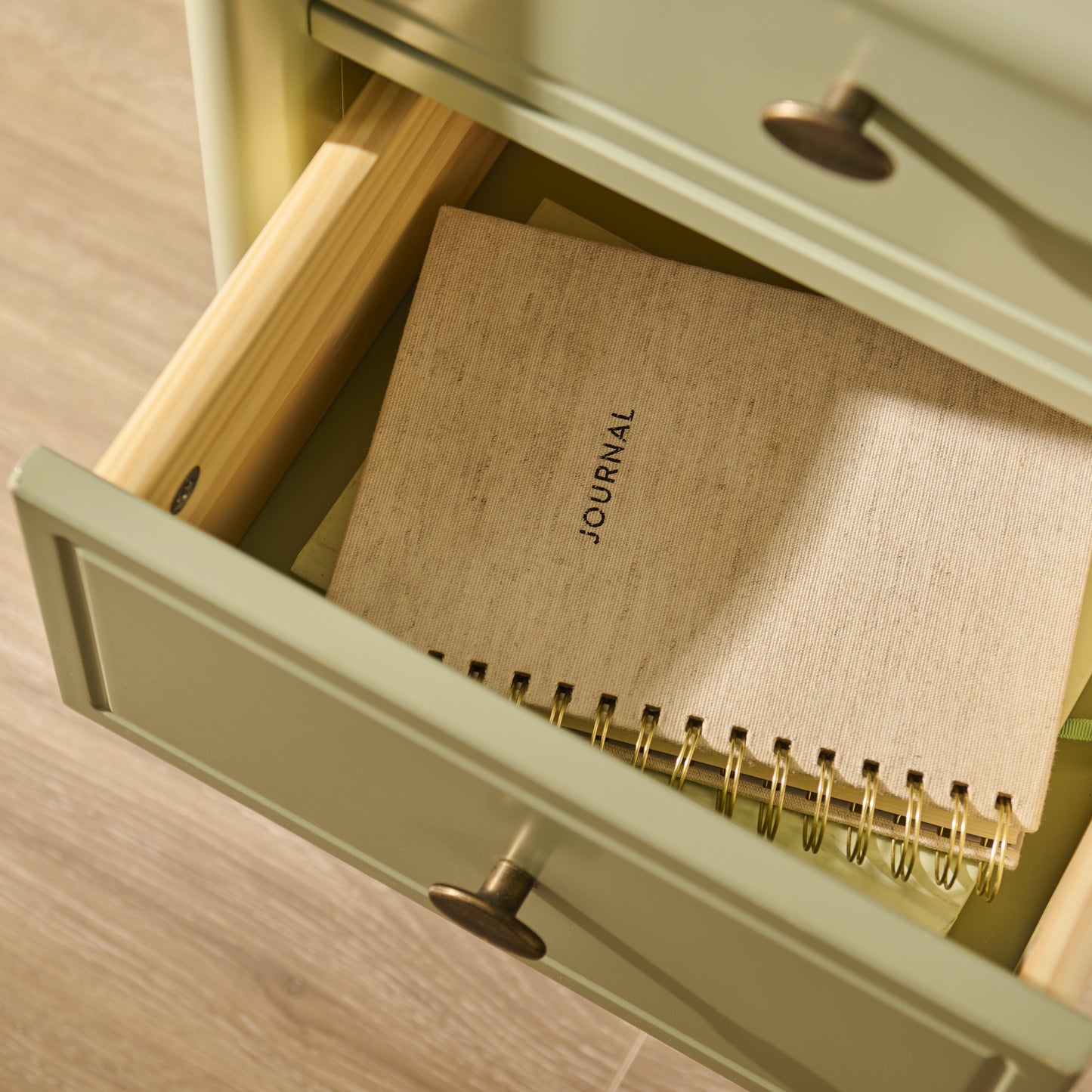 Aubrey_40cm_2_Drawer_Bedside_Table_Pistachio_Green-1 - Laura James