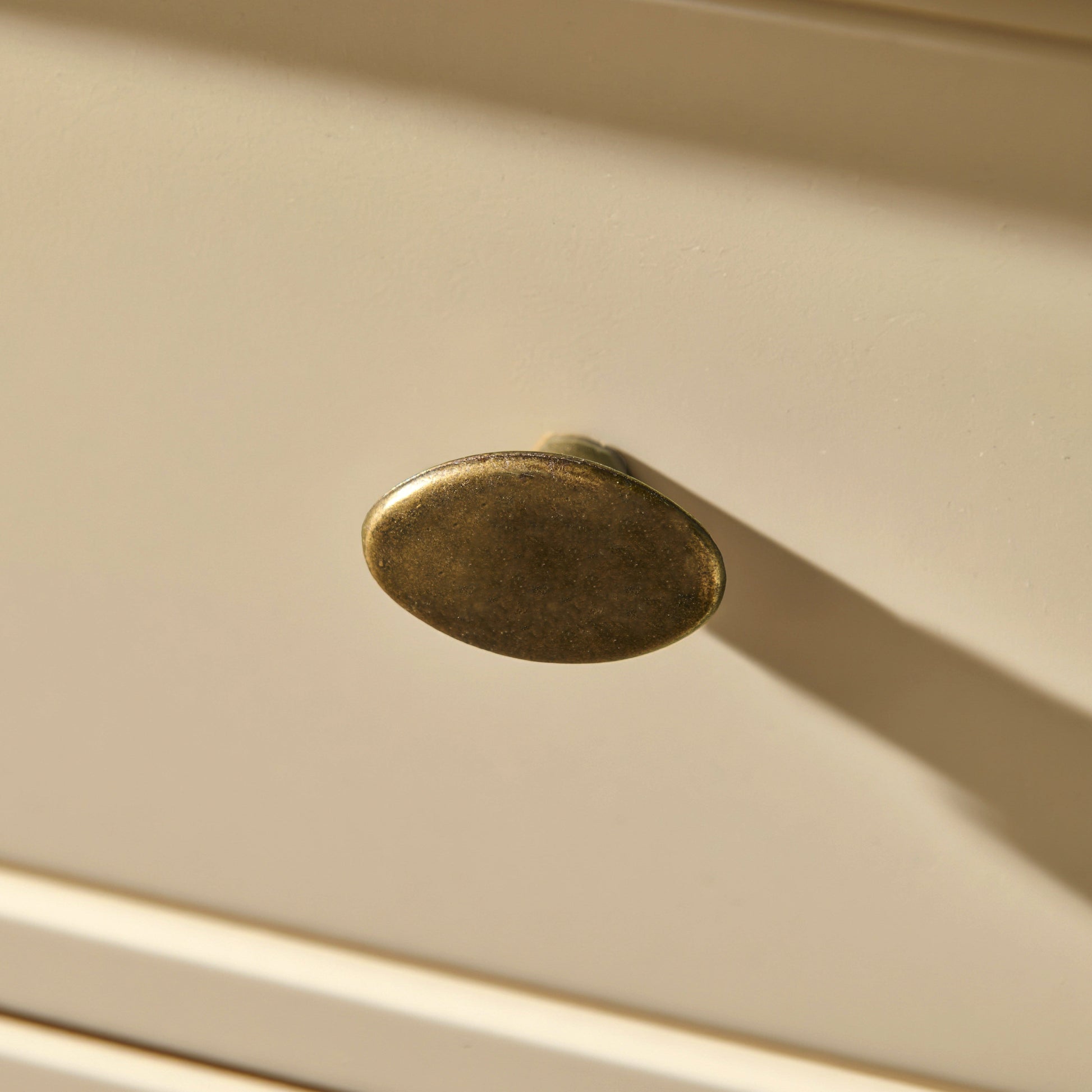 Aubrey Driftwood 2 Drawer Bedside Table - Laura James