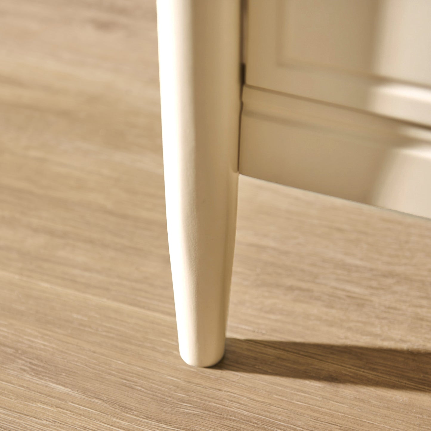 Aubrey Driftwood 2 Drawer Bedside Table - Laura James