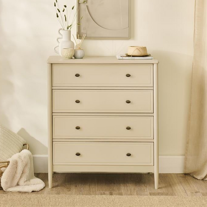 Aubrey 4 Drawer Chest of Drawers - Driftwood