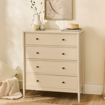 Aubrey 4 Drawer Chest of Drawers - Driftwood