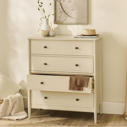 Aubrey 4 Drawer Chest of Drawers - Driftwood