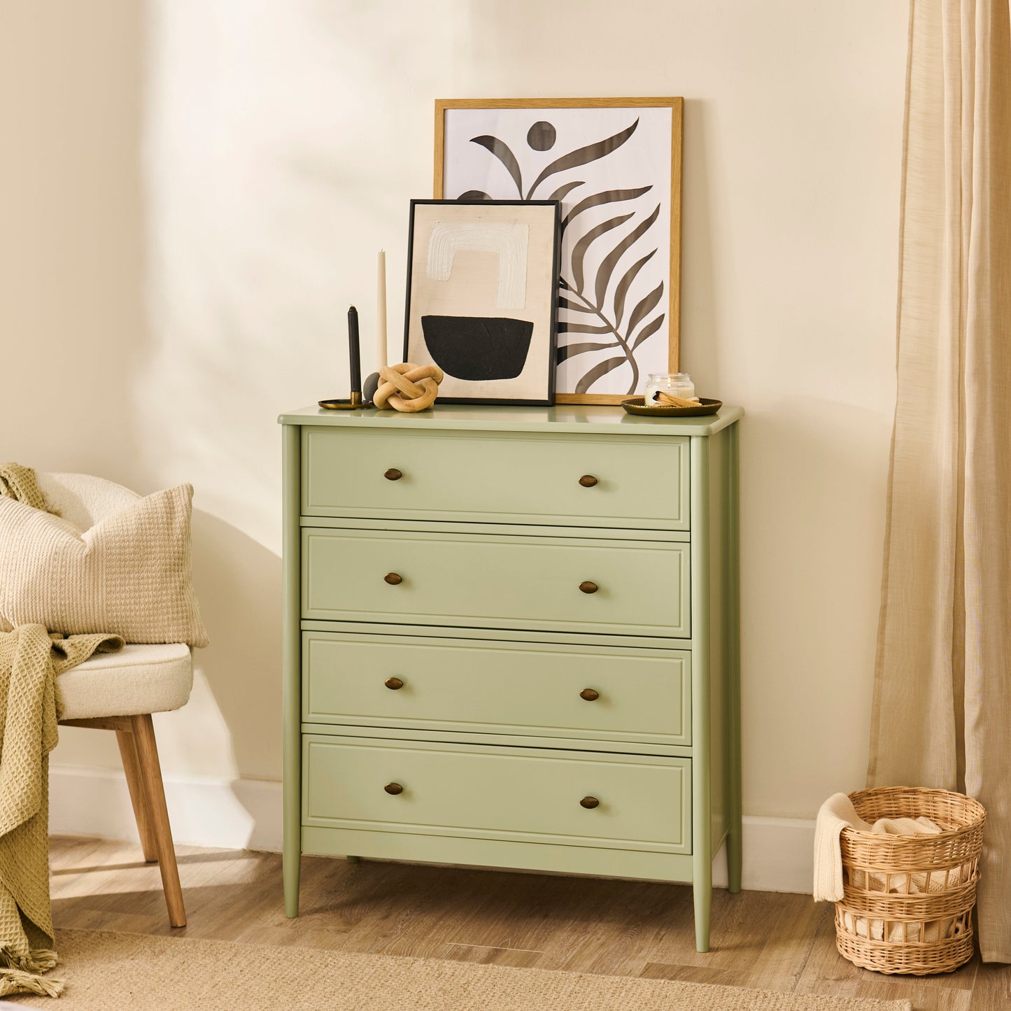 Aubrey_87cm_4_Drawer_Chest_of_Drawers_Pistachio_Green-10 - Laura James