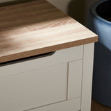 Bampton Blanket Box - White