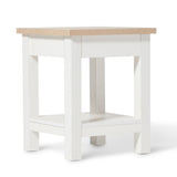 Bampton White Side Table
