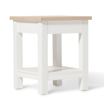 Bampton White Side Table