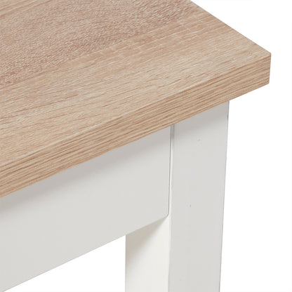 Bampton White Side Table