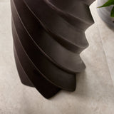 Bianca Concrete Side Table - Black - Laura James 