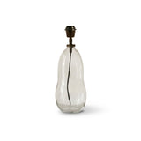 Breamore Clear Glass Wide Table Lamp Base - 30cm - Laura James