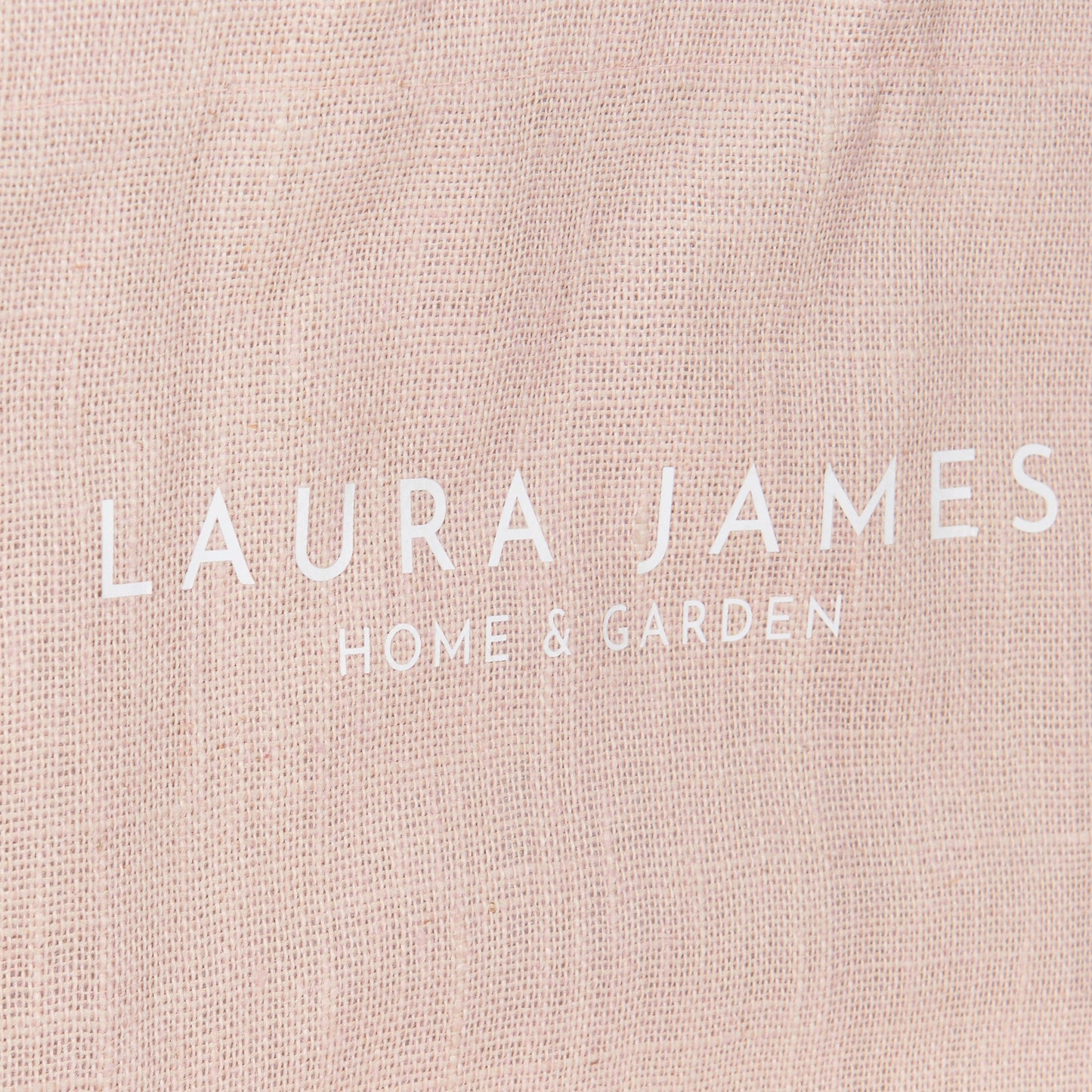 Jute Bag - Blush Pink - Laura James 