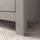 Bampton 7 Drawer Chest of Drawers  - Stone Grey - Laura James  