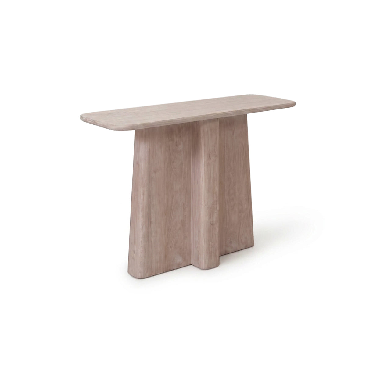 Bastian 110cm Console Table - Limewash - Laura James 