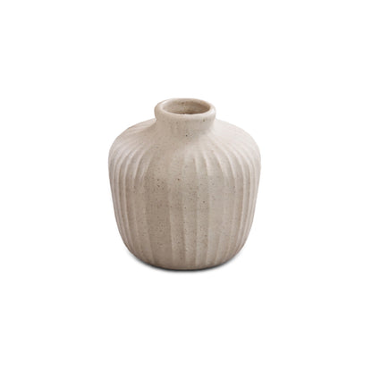 Bayswater Set of 3 Ceramic Vase - Off White - Laura James 